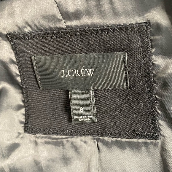 J. Crew black classic blazer. - Picture 9 of 10